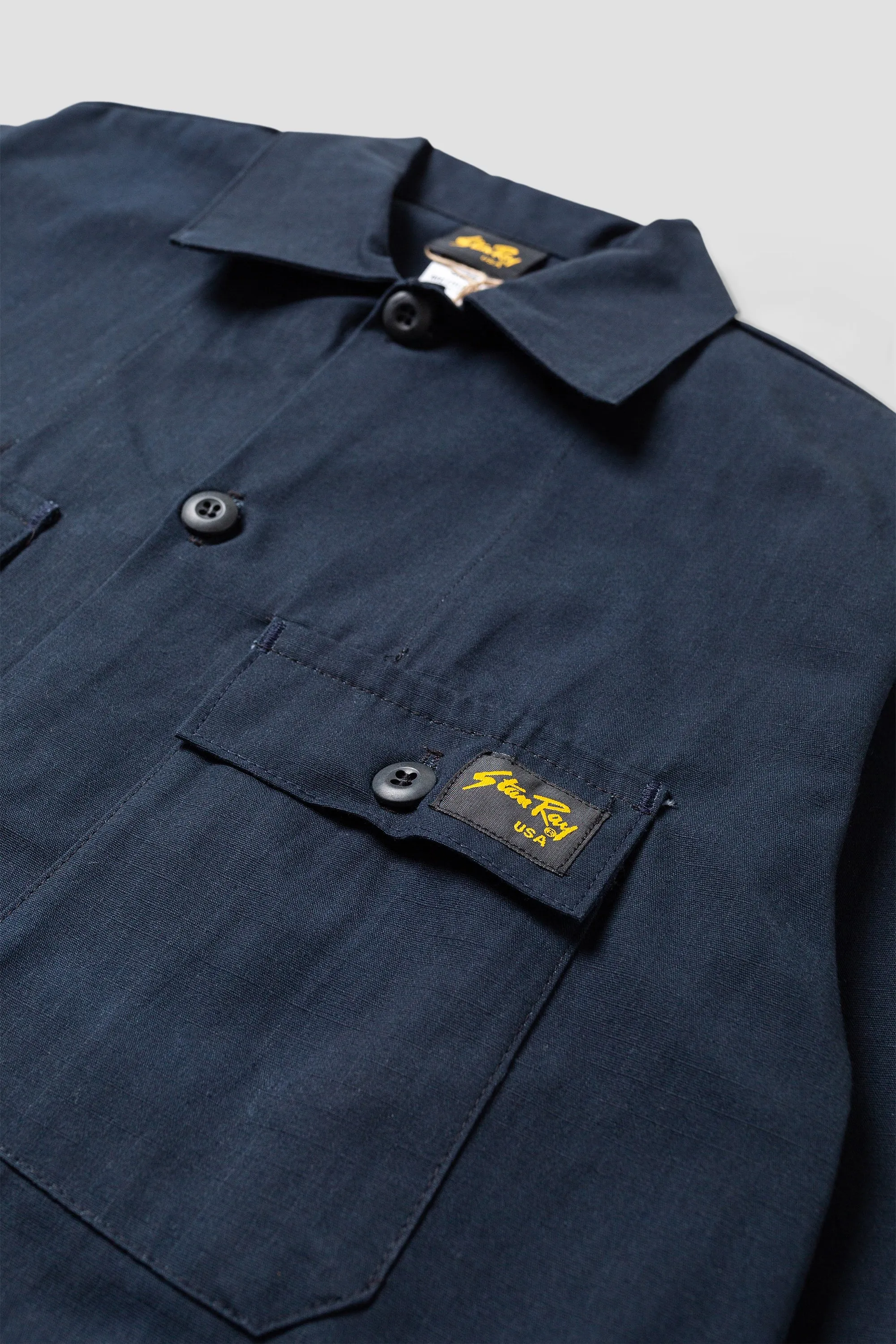 4 Pocket Jacket (Navy Ripstop)