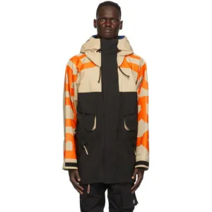 Burberry Navy and Beige Parkhurst Jacket