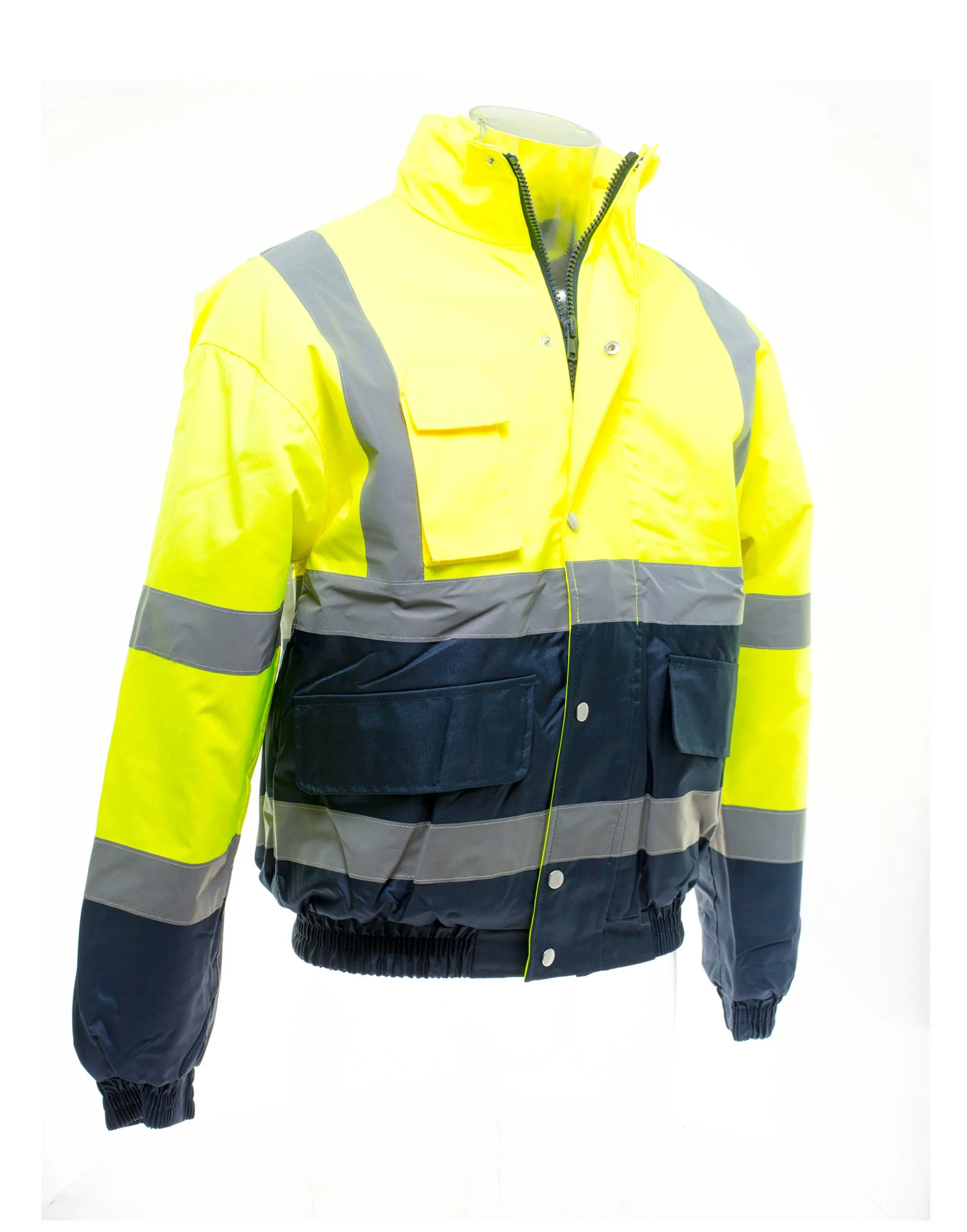 HVP218 Yoko Hi Vis 2 Tone Bomber Jacket