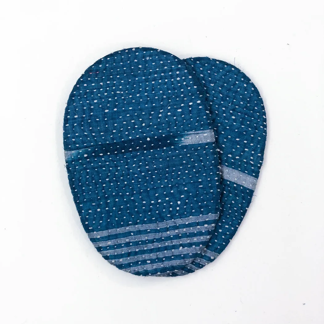 Iron-on Kantha Elbow Patches (Pack of 2)
