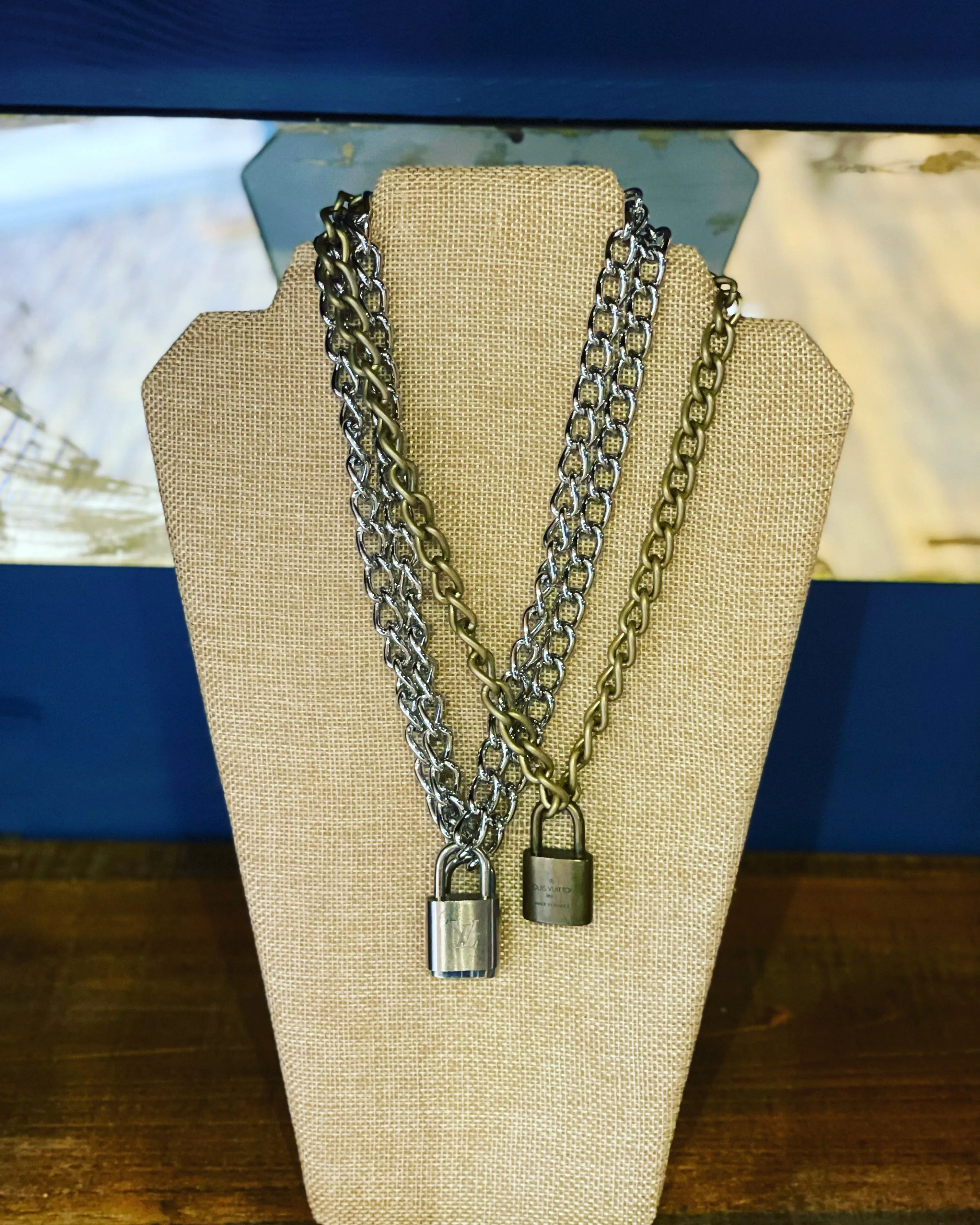 Lock & Chain necklace
