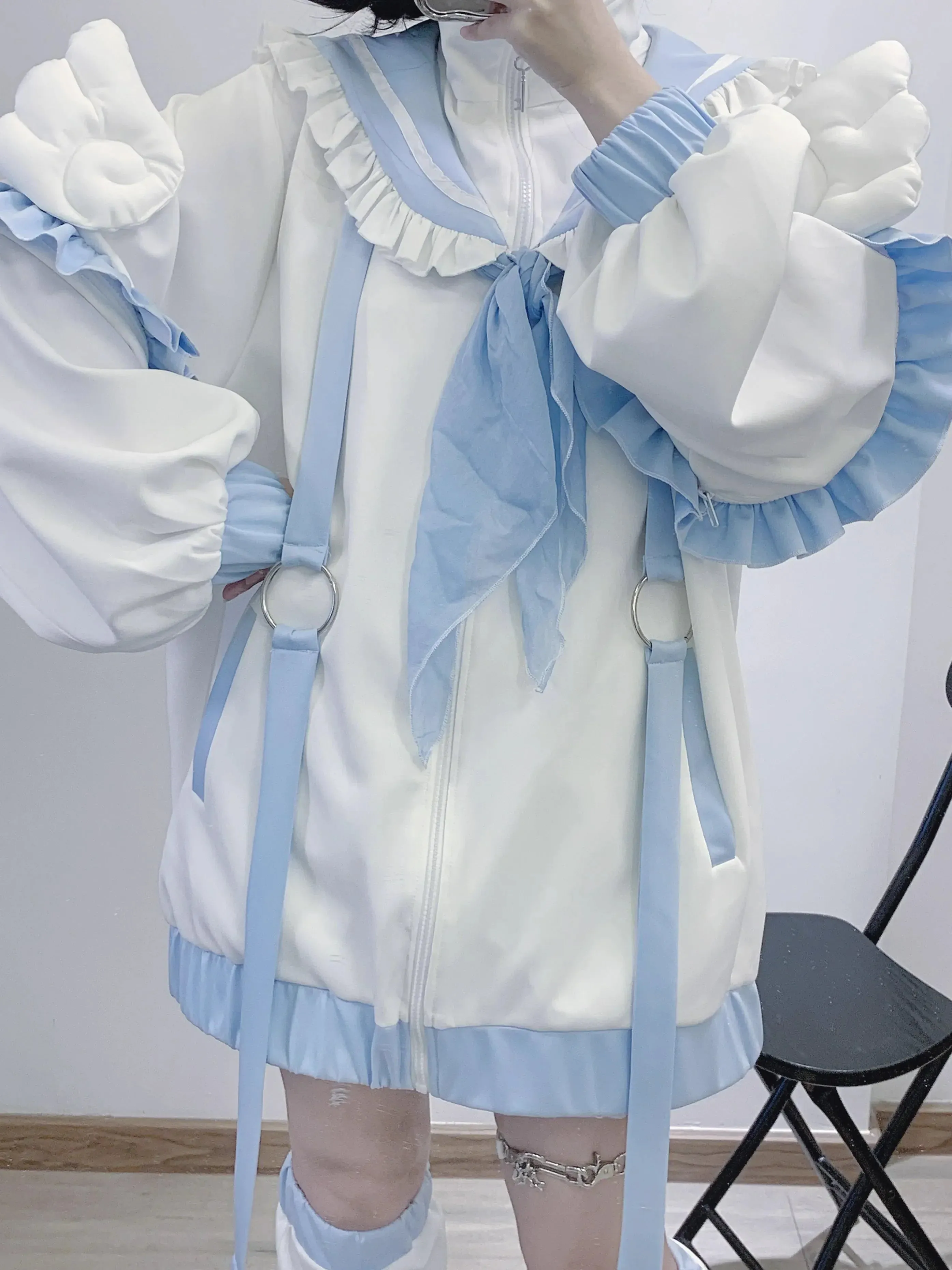 Neighborhood Aqua Angel Jacket Sailor Sportswear