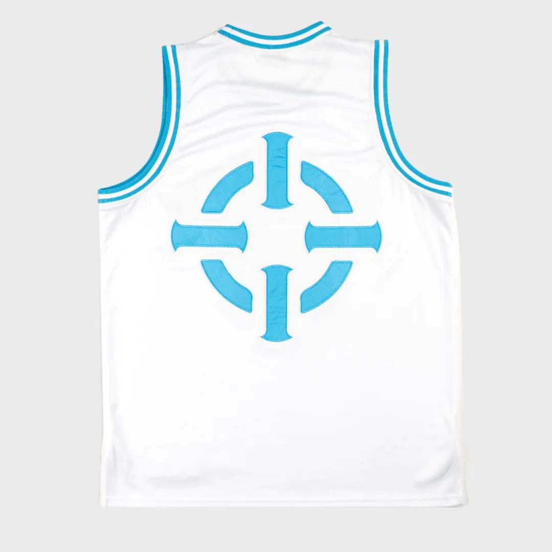 PROPER TARGET STREET JERSEY WHITE/BLUE