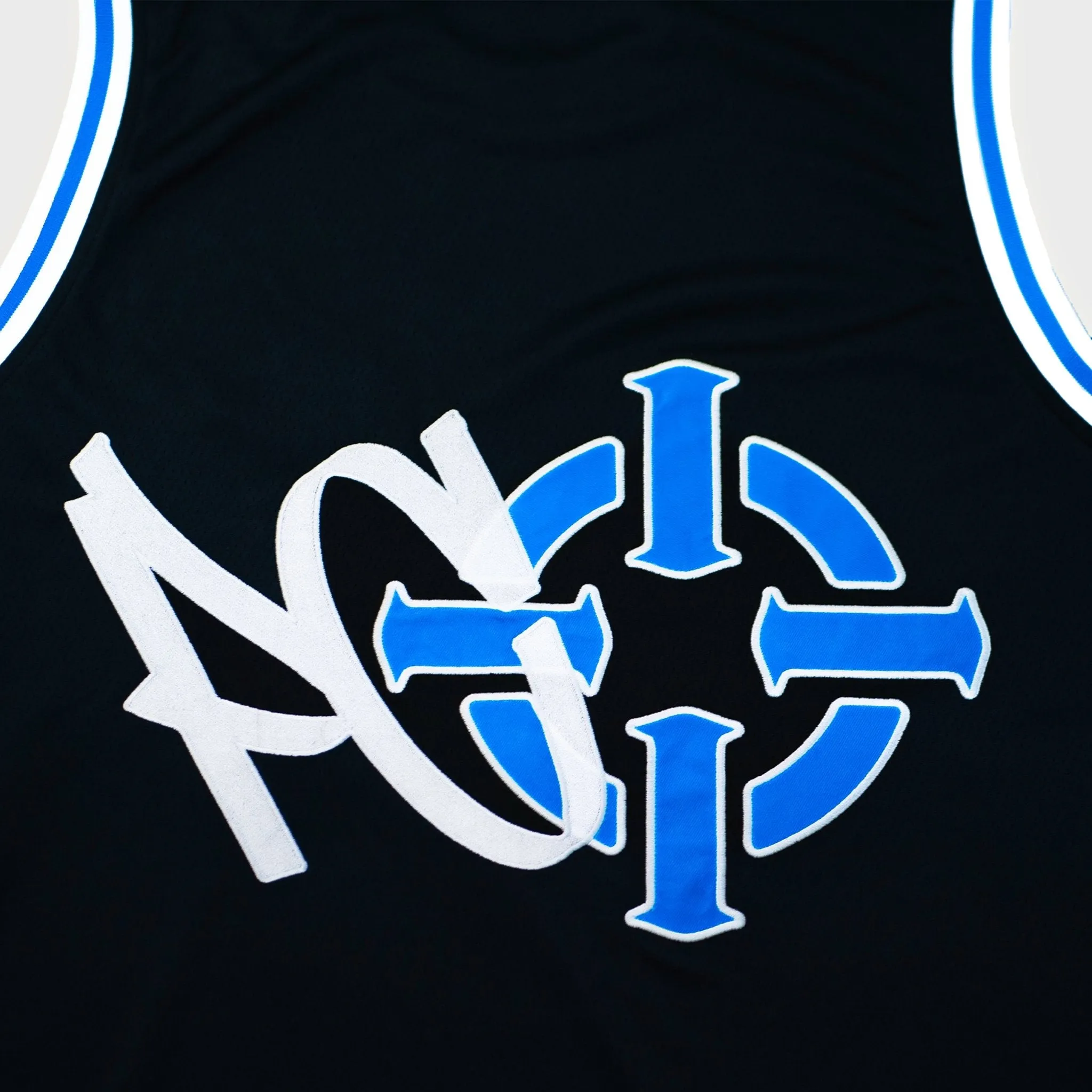 PROPER X PAPERCHASIN STREET JERSEY BLACK/BLUE