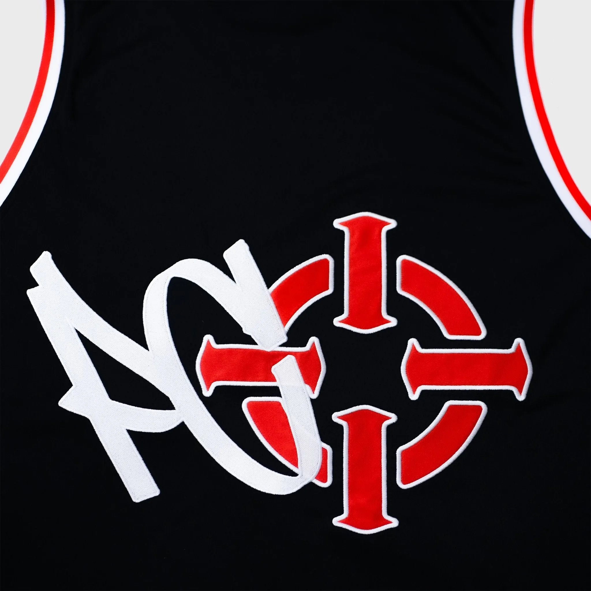 PROPER X PAPERCHASIN STREET JERSEY BLACK/RED