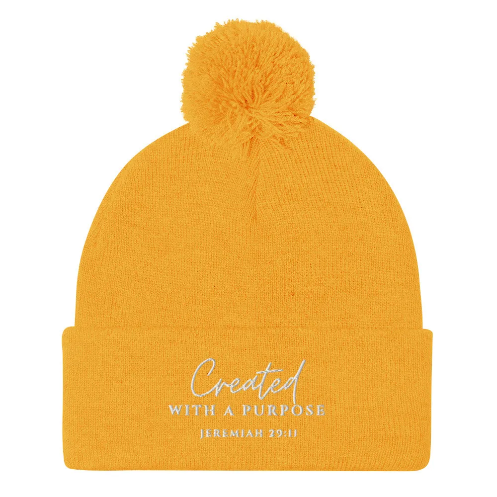 Purpose Pom-Pom Beanie