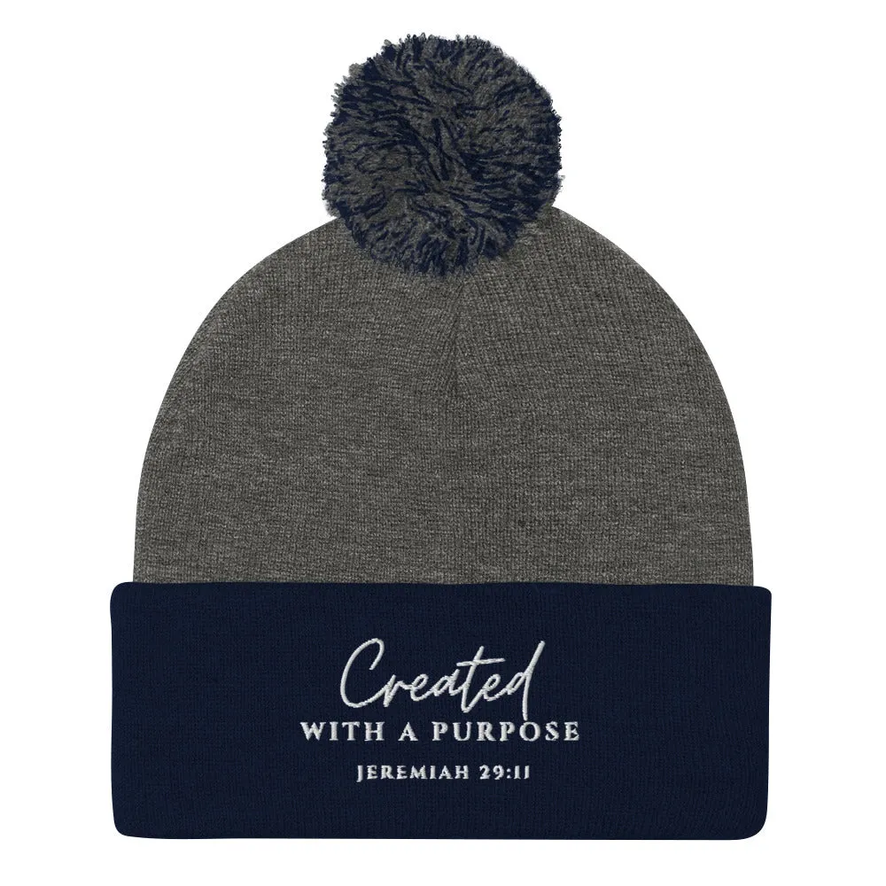 Purpose Pom-Pom Beanie