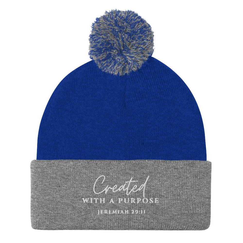 Purpose Pom-Pom Beanie
