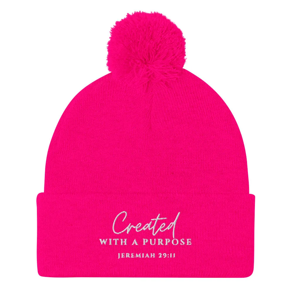 Purpose Pom-Pom Beanie