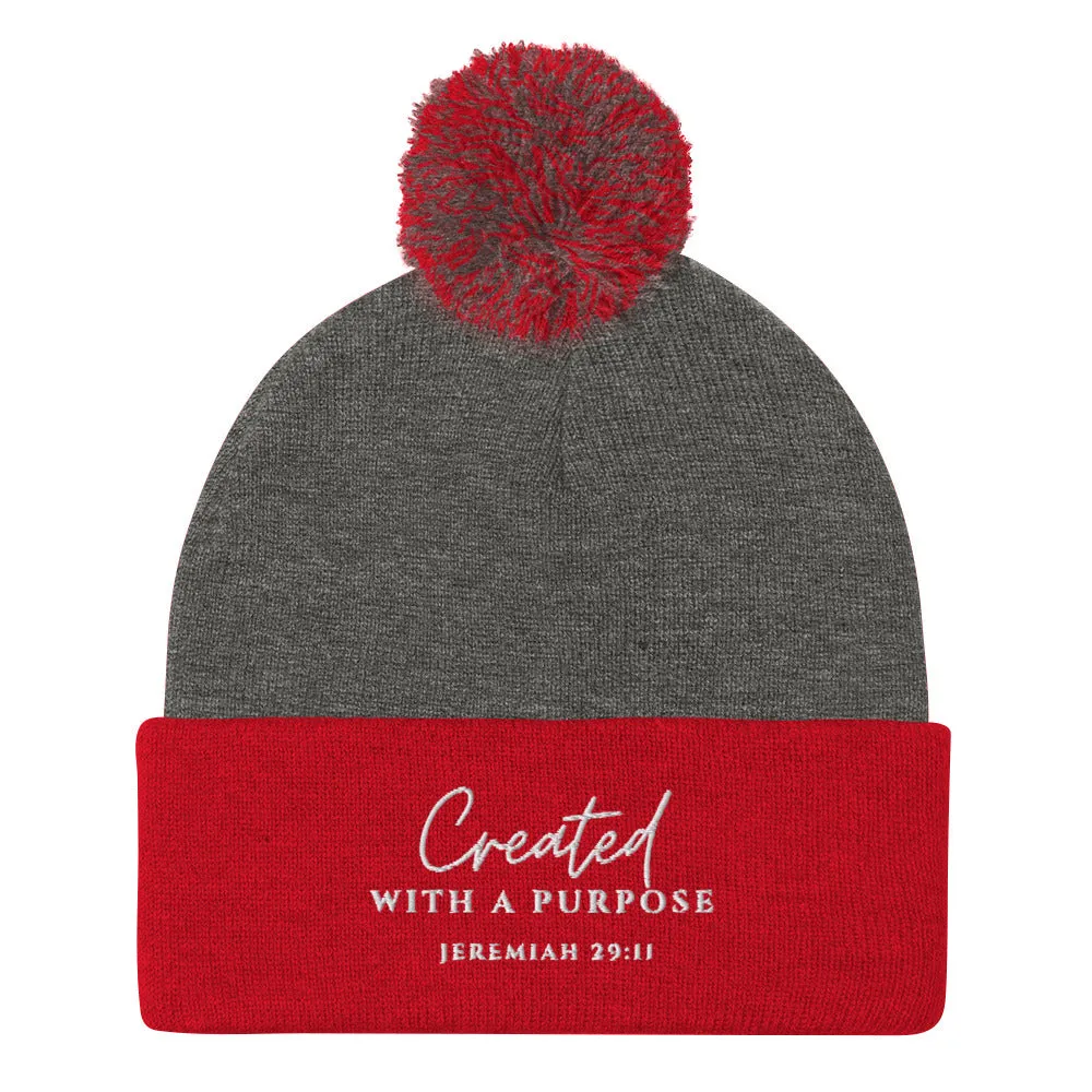 Purpose Pom-Pom Beanie