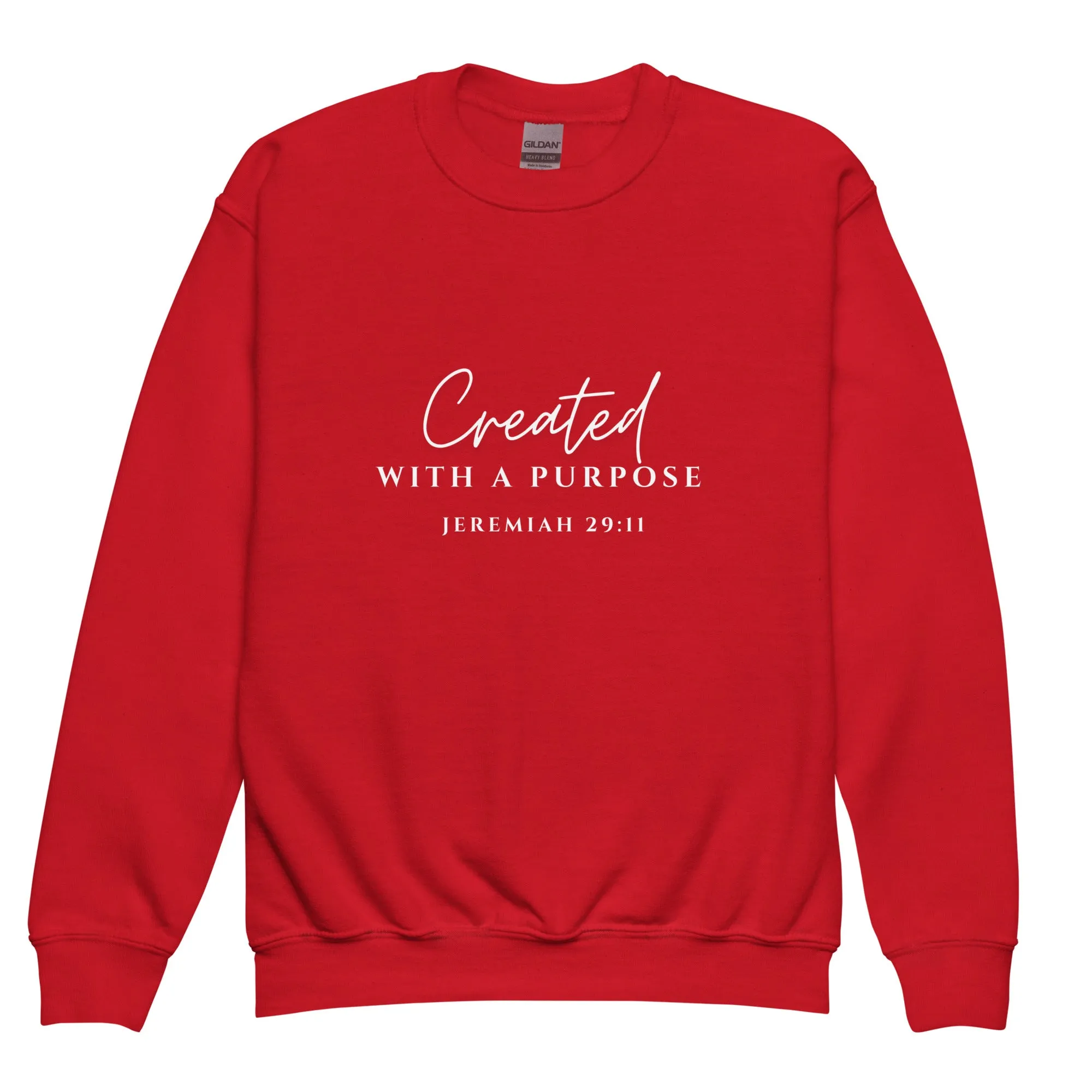 Purpose Youth crewneck sweatshirt
