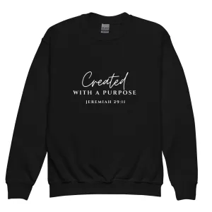 Purpose Youth crewneck sweatshirt