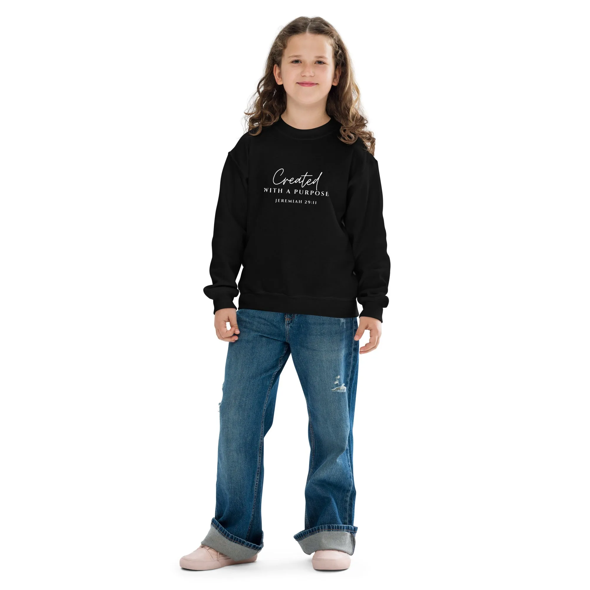 Purpose Youth crewneck sweatshirt
