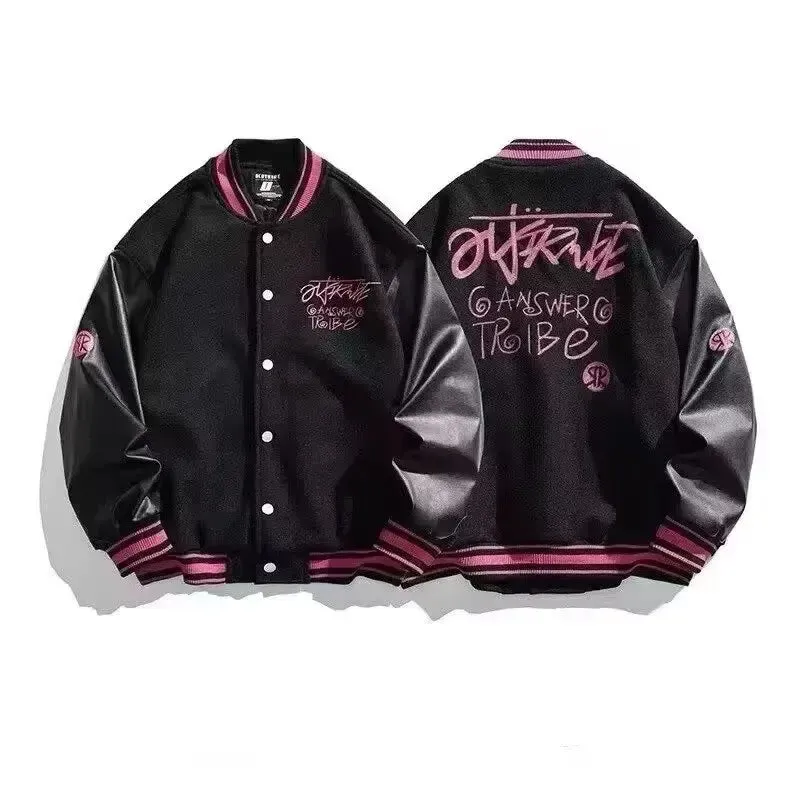 "Answer Tribe" Baseball Jacket