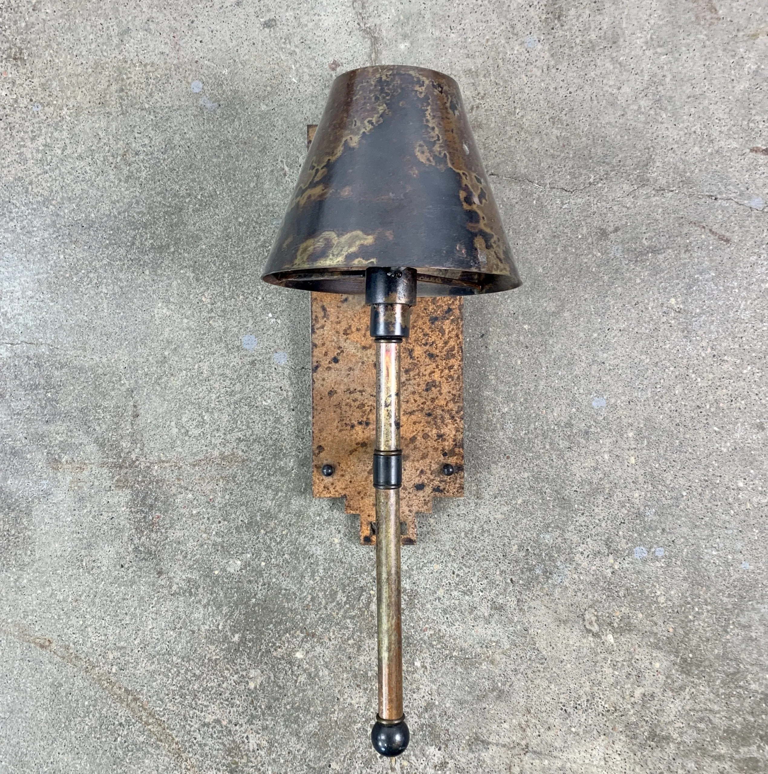 Ultra Lights Wall Light Sconce, Southwest Style, Rustic